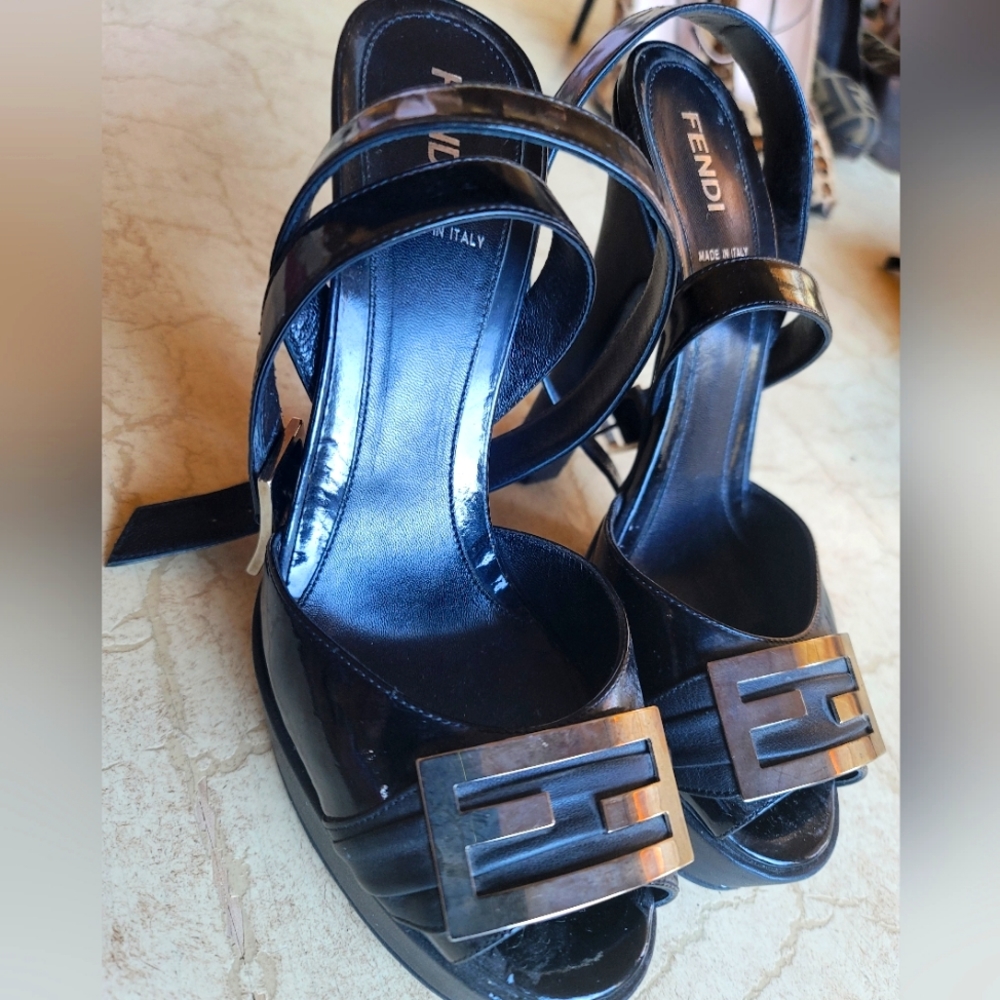 FENDI SHOES size 37 Black